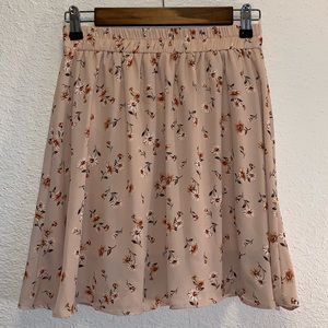 Topia Floral Print Skirt